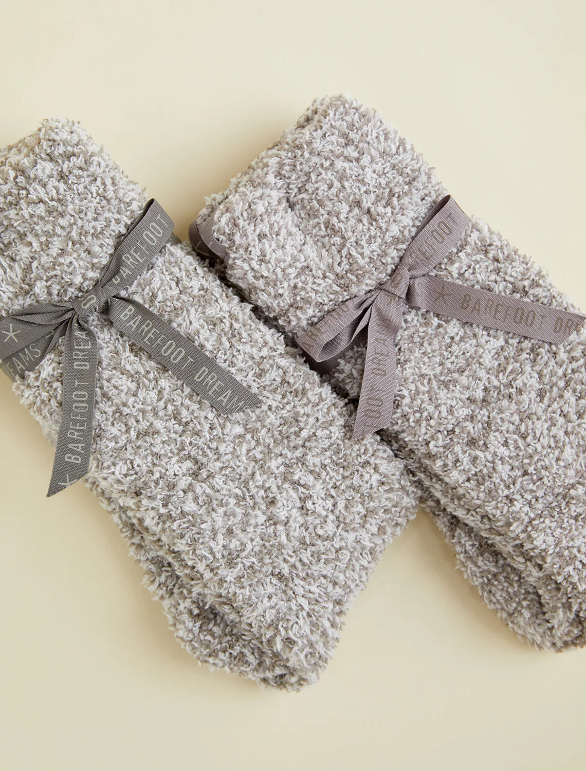 CozyChic Heathered Socks (Charcoal/White)