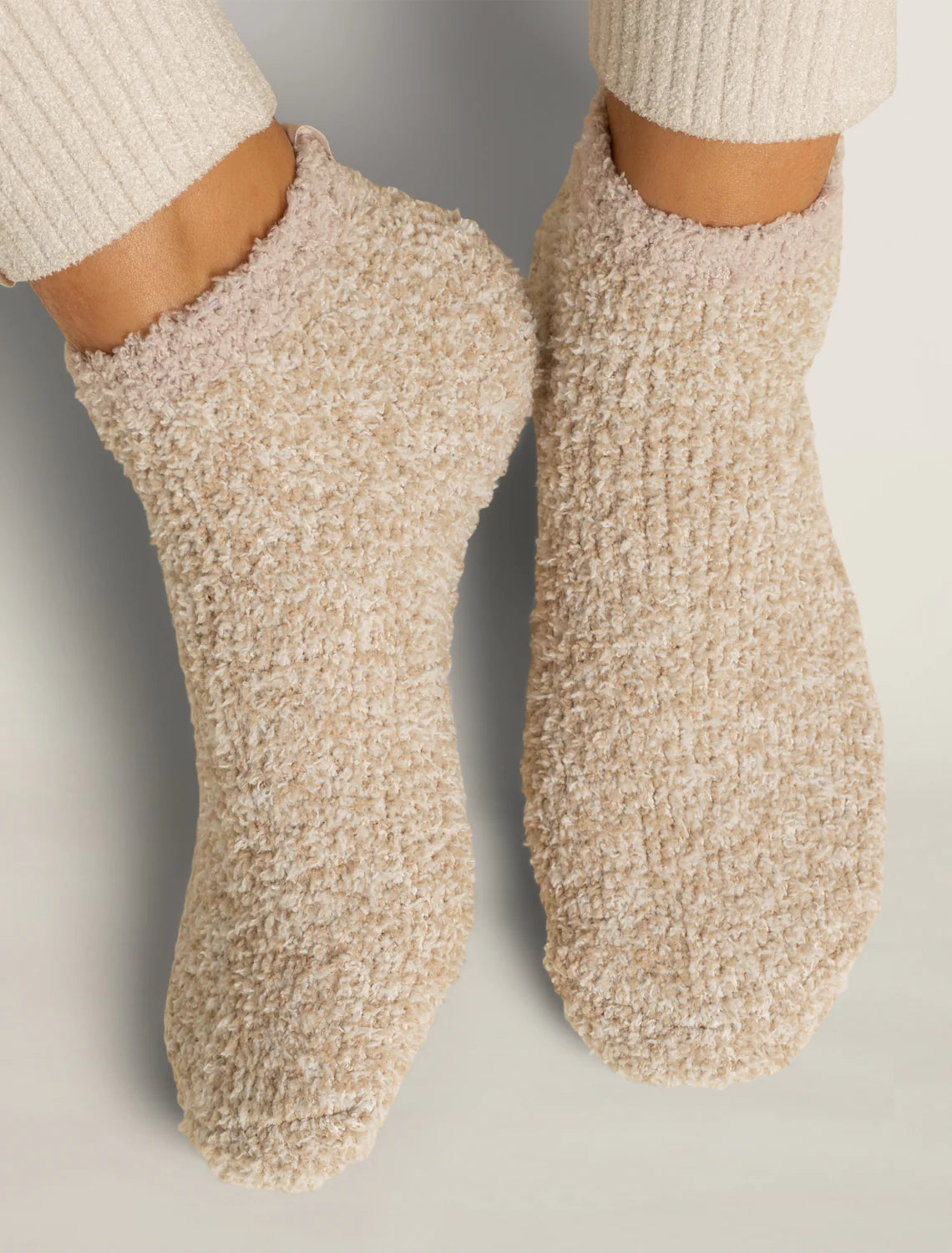CozyChic Tennis Socks (Stone)