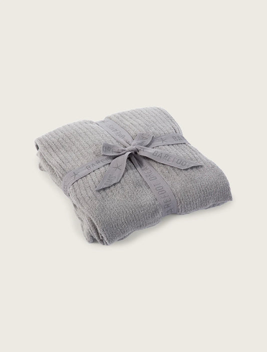 CozyChic Lite Ribbed Throw (Pewter)