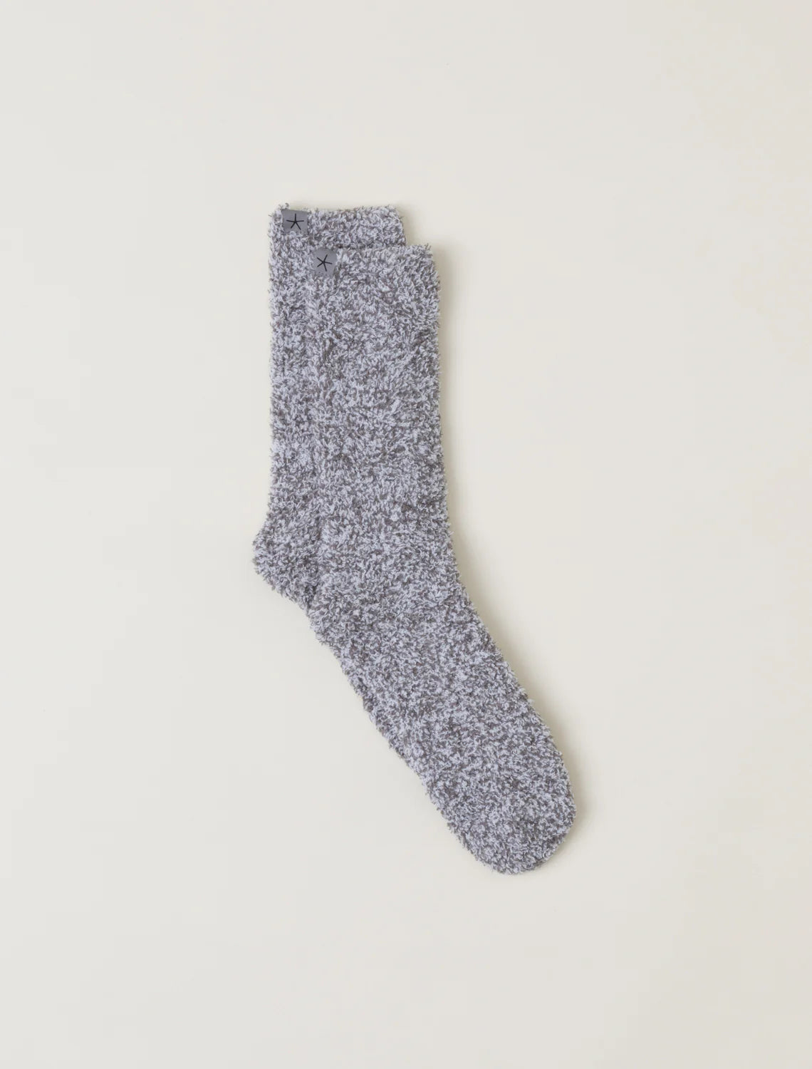 CozyChic Heathered Socks (Charcoal/White)