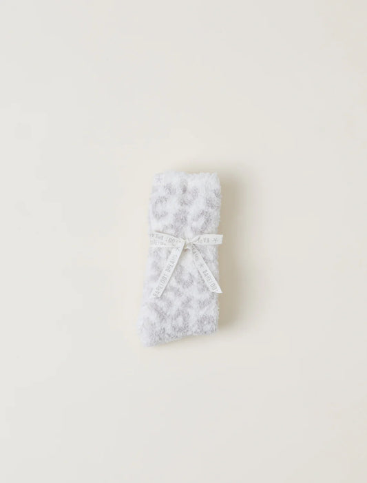Socks - Dusty Rose/White